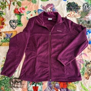 columbia fleece zip up